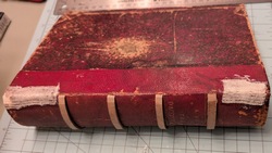 Repair process Auvard “Traité D’Accouchements” 1898