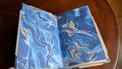 Marble endpapers